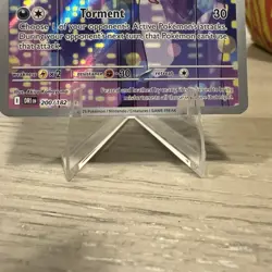 Team Rocket's Murkrow 200/182 Illustration Rare Destined Rivals Pokemon Card - Image 5