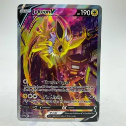 Jolteon V SWSH183 Holo SWSH Sword & Shield Promo Cards Pokemon LP - Image 1