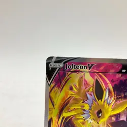 Jolteon V SWSH183 Holo SWSH Sword & Shield Promo Cards Pokemon LP - Image 2