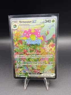 Pokemon TCG Venusaur EX Scarlet & Violet 151 Card 198/165 SIR NM - Image 1