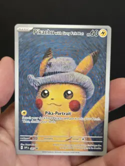 Pikachu with Grey Felt Hat 085 Sv: Scarlet & Violet Promo Cards Regular - Image 1