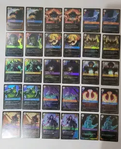 Lot Of 30 Cards League of Legends Riftbound Origins Foil - Image 1
