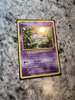 Mew 53/108 XY Evolutions Holo Pokemon Card Near Mint - Image 5