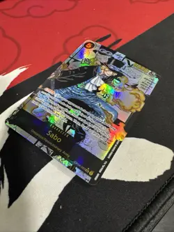 Bandai One Piece Sabo OP04-083 Super Rare Foil Alternate Art 6000 Power Card - Image 5