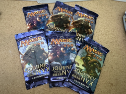 Magic the Gathering MtG Journey into Nyx Booster Pack [CHINESE] 6 Unopened Packs - Image 1