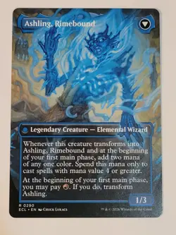 Ashling, Rekindled/Rimebound -Borderless- Lorwyn Eclipsed ECL 290 mtg NM/M - Image 2