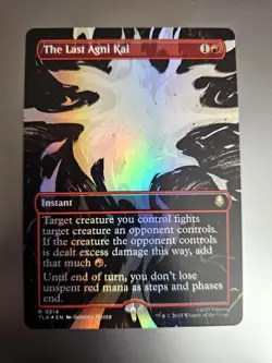 Magic the Gathering #314 The Last Agni Kai Foil - Image 1