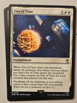 MTG | Out of Time (x4 Playset) | (NM) Universes Beyond: Doctor Who - Image 1