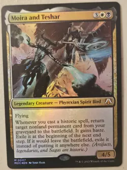 MTG | Moira and Teshar | Mythic | FOIL (NM) MOC #7 - Image 1