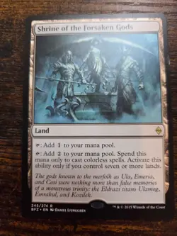 Shrine of the Forsaken Gods Battle for Zendikar Regular - Image 1