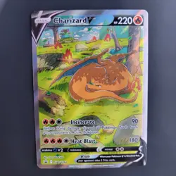 Pokemon TCG Charizard V SWSH260 Black Star Promo Holo Near Mint - Image 3