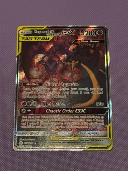 Naganadel & Guzzlord GX Alternate Full Art 224/236 Pokemon Cosmic Eclipse NM - Image 1