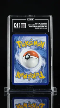 2023 Pokemon Galarian Moltres SWSH284 Black Star Promo – TAG Gem Mint 10 English - Image 2