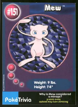 Pokemon Tcg Mew #151 Pokemon Burger King LP - Image 1