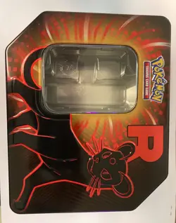 Empty Pokemon Team Rocket Tin Persain - Image 1