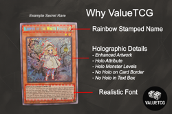 Custom Made Dominus Purge Secret / Quarter Century Rare (QCR) Casual Yugioh Card - Image 5