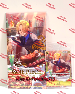 IN STOCK One Piece Card Game 2026 Lunar New Year Red Packet Sanji Promo Sealed - Image 1