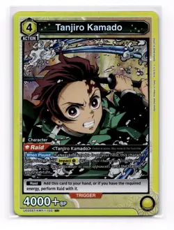 Union Arena TCG Demon Slayer Tanjiro Kamado UA05ST/KMY-1-103 SR English - Image 1