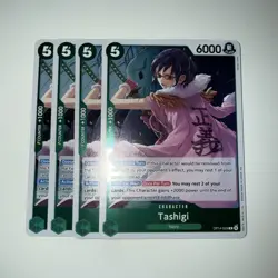 One Piece TCG OP14-029 Tashigi X4 Playset Card Game CCG English - Image 1