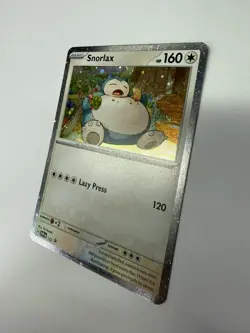 Pokemon TCG Snorlax 122 Sv: Scarlet & Violet Promo Cards Holo MINT - Image 2