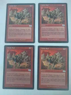 4X MTG Acidic Soil Urza's Saga 172/335 Regular Uncommon 4X - Image 1