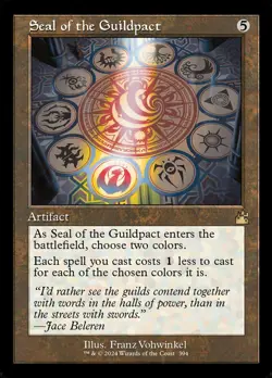 MTG Seal of the Guildpact ** Ravnica Remastered ** English (NM) - Image 1