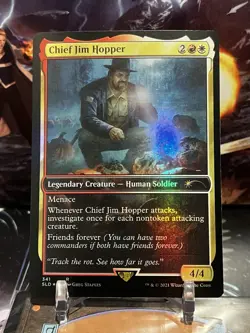 MTG | Chief Jim Hopper ✨FOIL✨ [Secret Lair Stranger Things] - Image 1