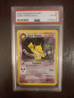 💎PSA Dark Hypno 9/82 Holo✨ Rare Team Rocket PSA 6 Vintage Pokemon Card💎 - Image 1