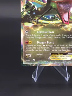 Rayquaza EX 85/124 - Dragons Exalted 2012 - NM Pokemon Card TCG - Image 3