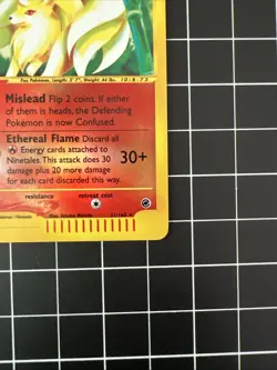 Ninetales [Reverse Holo] #21/165 | 2002 Pokemon Expedition (NM/LP) - Image 4