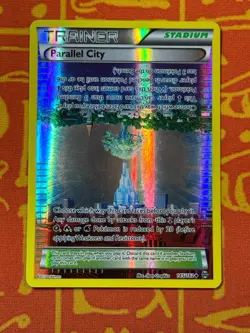 POKEMON TCG PARALLEL CITY 145/162 REVERSE HOLO LIGHT PLAY BREAKTHROUGH - Image 1