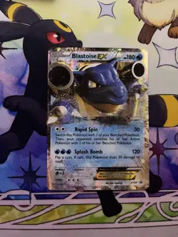 Pokemon TCG Blastoise EX XY XY30 Holo Promo 180HP Splash Bomb - Image 1