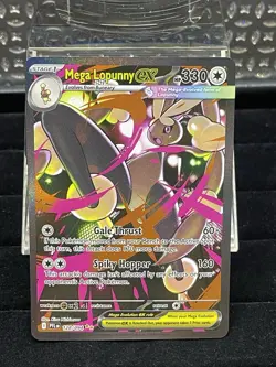 Pokemon TCG Phantasmal Flames Mega Lopunny ex 128/094 SIR Near Mint - Image 2