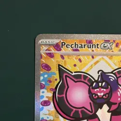 Pokemon TCG Pecharunt ex 163/131 Sv Prismatic Evolutions SIR Holo English 190HP - Image 2