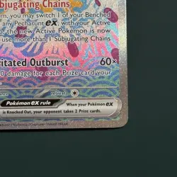 Pokemon TCG Pecharunt ex 163/131 Sv Prismatic Evolutions SIR Holo English 190HP - Image 4