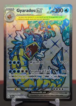 Pokemon Gyarados ex #225/198 English SVI Scarlet & Violet - Image 1