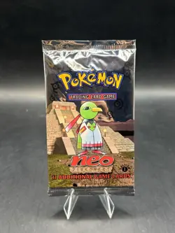 Neo Discovery 1st Edition Xatu Artwork Booster Pack Factory Sealed 20.94g - Image 1