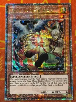 YUGIOH DROLL & LOCK BIRD QUARTER CENTURY SECRET RARE 1ST NM RA02-EN006 ALT ART - Image 1