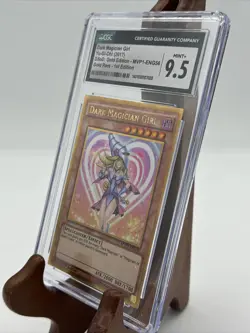 Yu-Gi-Oh! Dark Magician Girl MVP1-ENG56 1st Edition CGC 9.5 Gold Edition - Image 4
