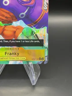 Franky OP07-107 Alt Art R Card Game 500 Years in the Future One Piece English NM - Image 5