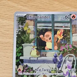 Charmander 044 Scarlet & Violet Promo Cards Holo Full Art Character Rare English - Image 2