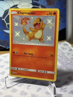 Pokemon TCG Hidden Fates Charmander SV6/SV94 Baby Shiny Vault Holo Rare Card NM - Image 4