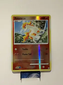Pokemon Card Ponyta Diamond And Pearl Reverse Holo 94/130 LP - Image 1