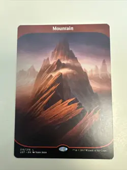 Mountain (Full Art) | NM/M | Unstable | Magic MTG - Image 1
