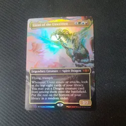 MTG ~ Ureni of the Unwritten (Foil) Tarkir: Dragonstorm Commander ~ NM ~ Mythic - Image 1