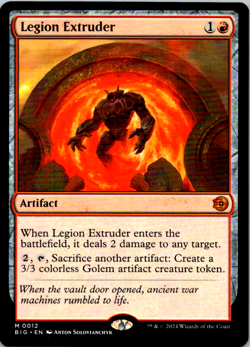 Legion Extruder #12 || MTG - Outlaws of Thunder Junction: The Big Score || 2024 - Image 1
