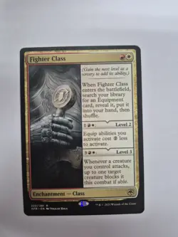 MTG Fighter Class (222/424) Adventures in the Forgotten Realms LP - Image 1