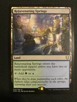 Rejuvenating Springs - 354/361 - Commander Legends CMR Magic: The Gathering - NM - Image 1