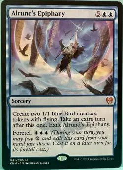 Alrund's Epiphany - Kaldheim - Magic MTG - NM - Mythic Rare - Image 1