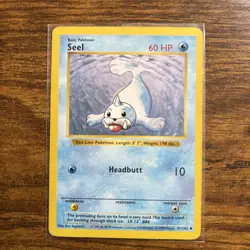 Pokemon TCG Seel Base Set Shadowless Uncommon Card 41/102 - Image 1